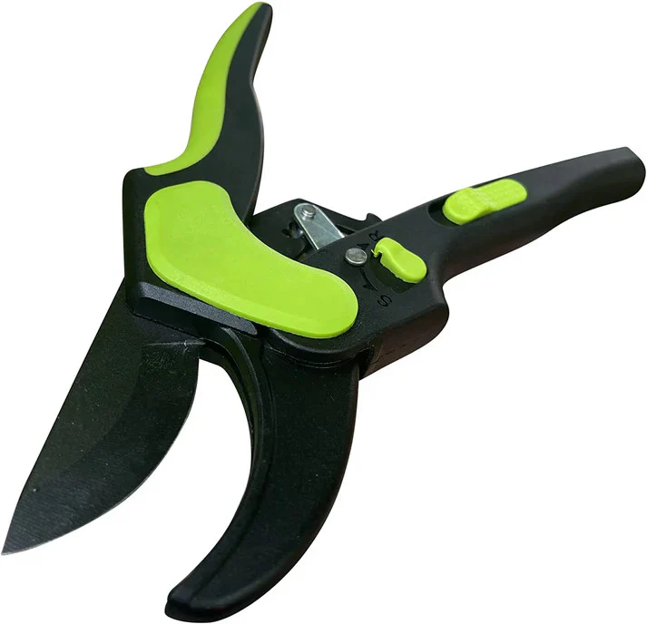 Garden Guru 2-in-1 Ratchet Hand Pruning Shears - Image 3