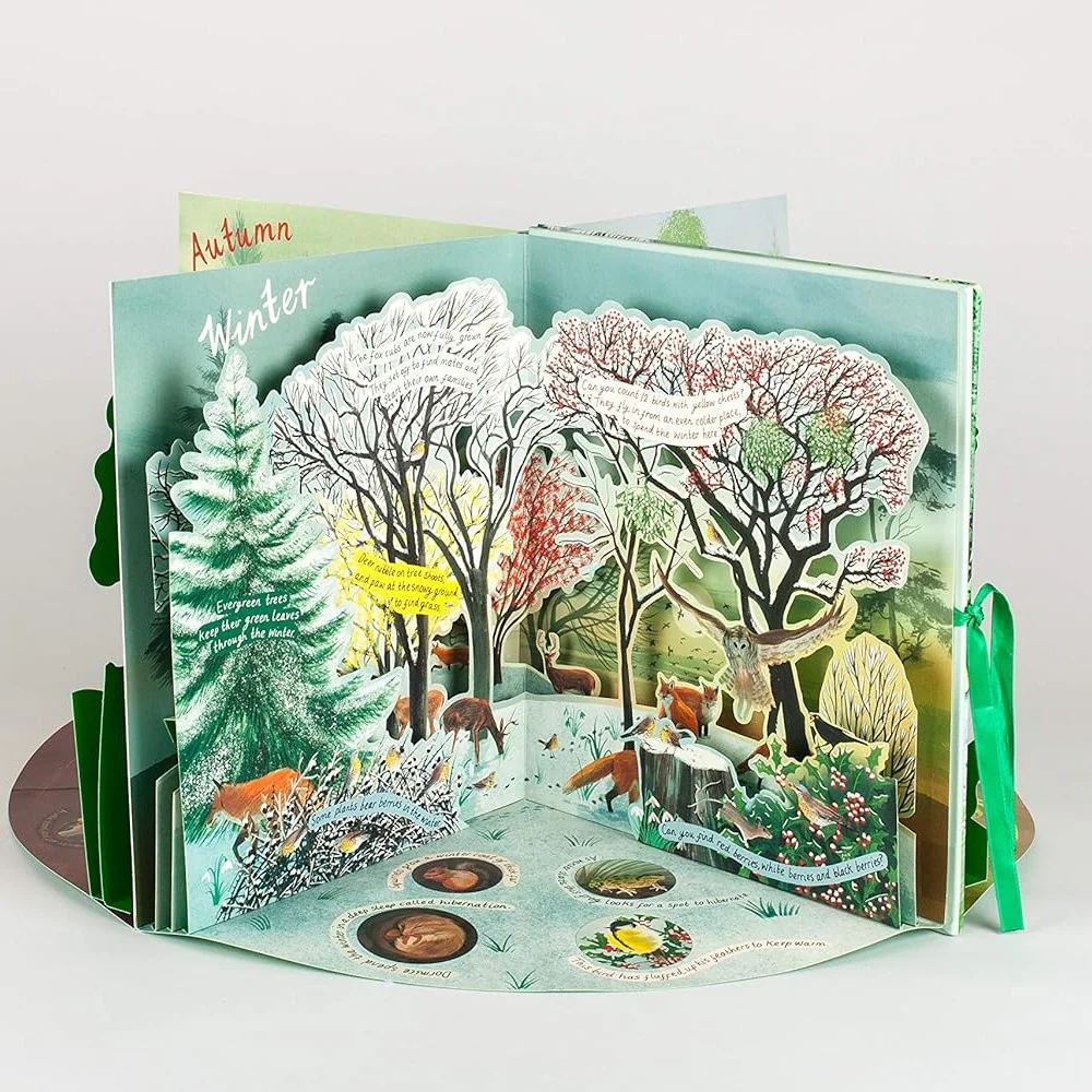 A Year in Nature: A Carousel Book of the Seasons - Image 5