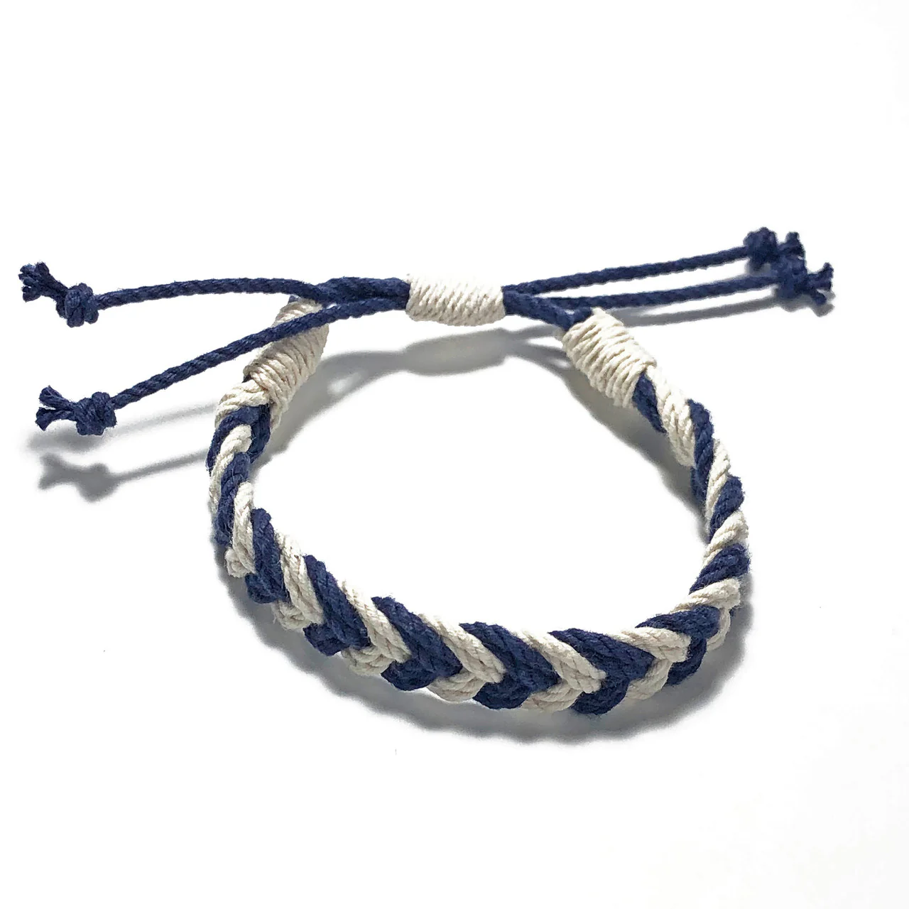 Adjustable Chevron Bracelet Woven 3/8" - 4 colors available - Image 4