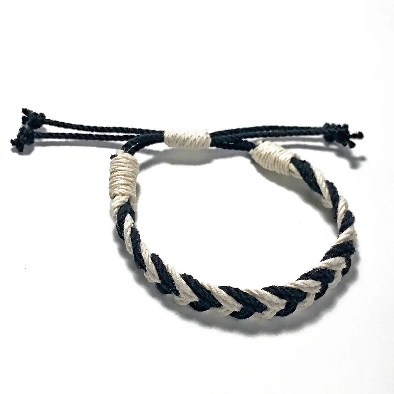 Adjustable Chevron Bracelet Woven 3/8" - 4 colors available - Image 5