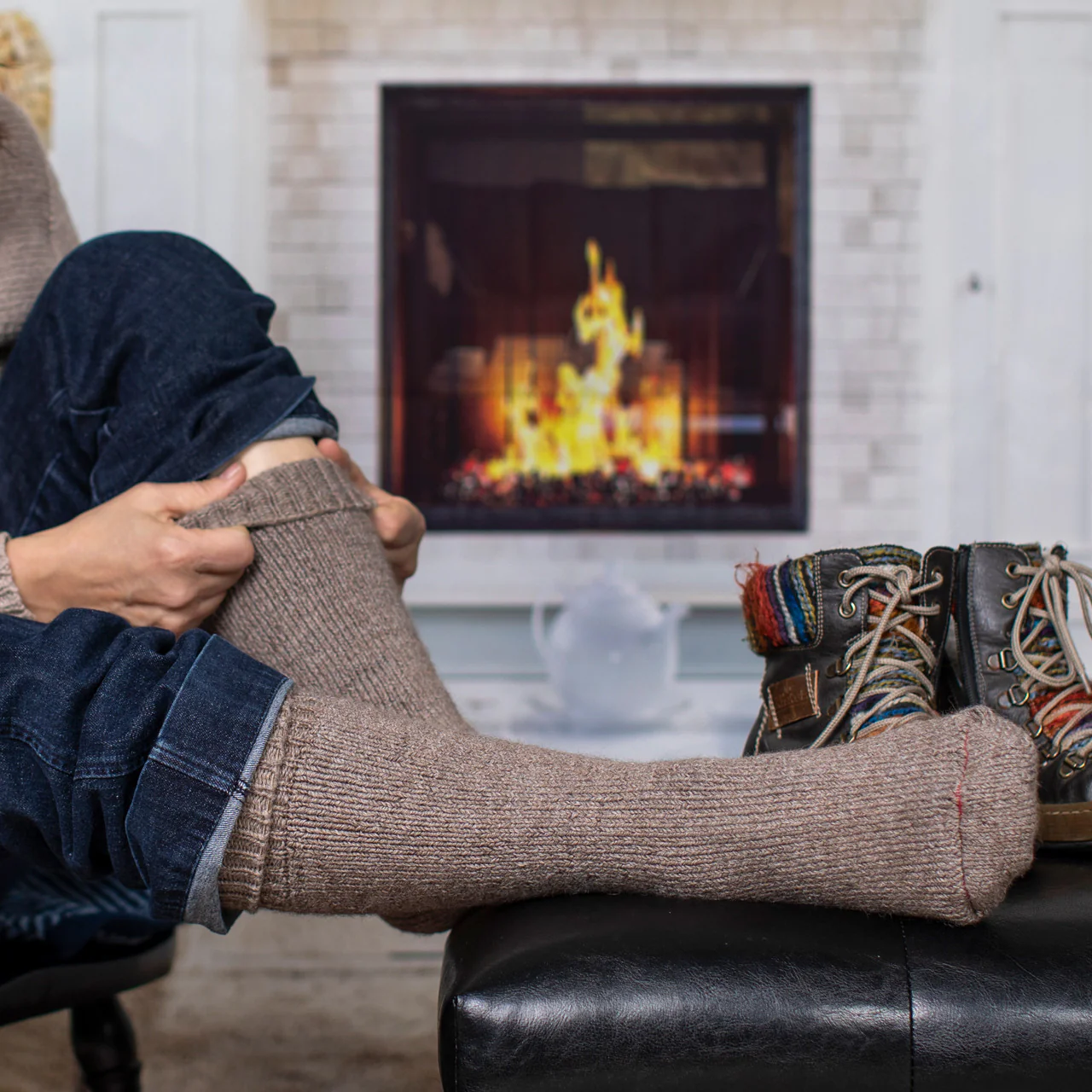 Alpaca Fleece SuperWarm Extreme Socks - Image 9