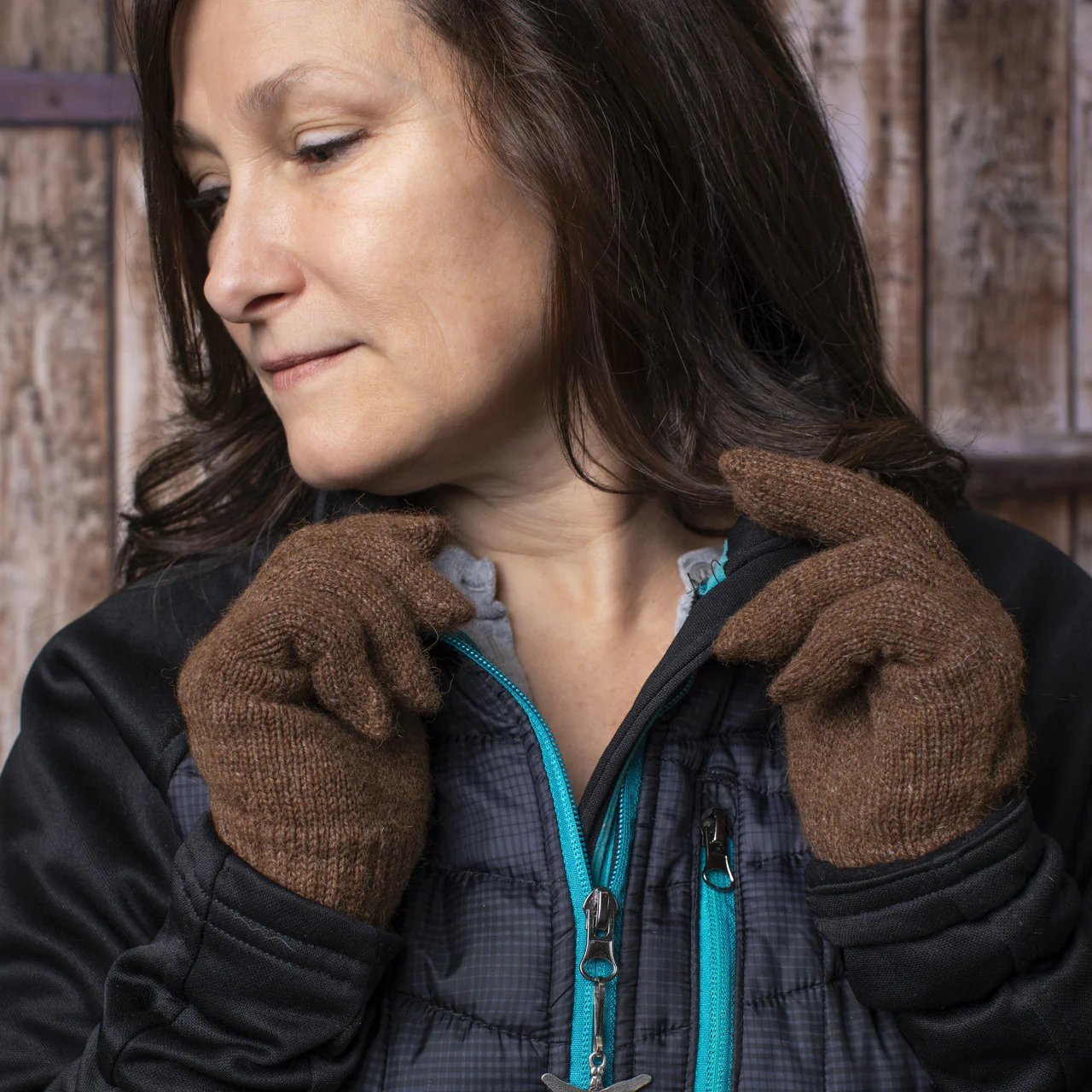 Work/Play Alpaca Fleece Gloves - Image 3