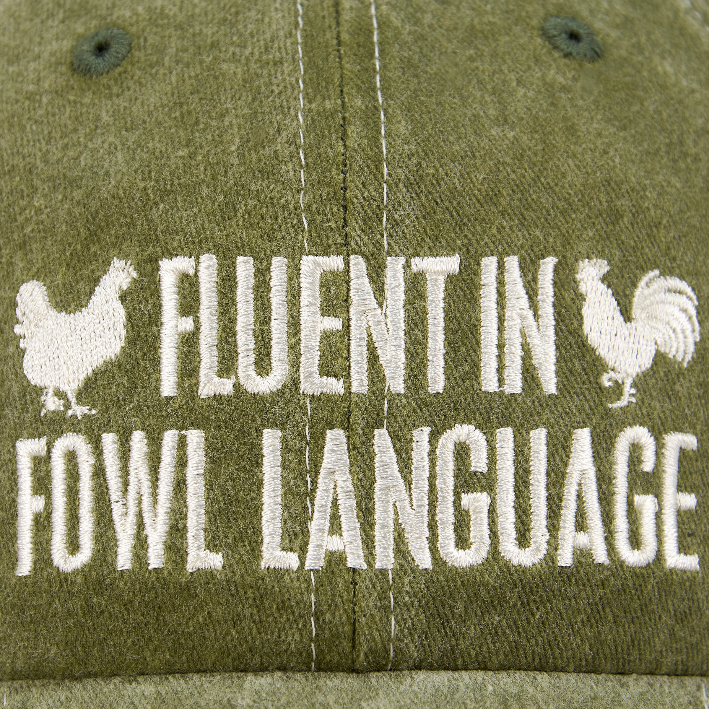 Baseball Cap - Fluent in Fowl Language - Image 3