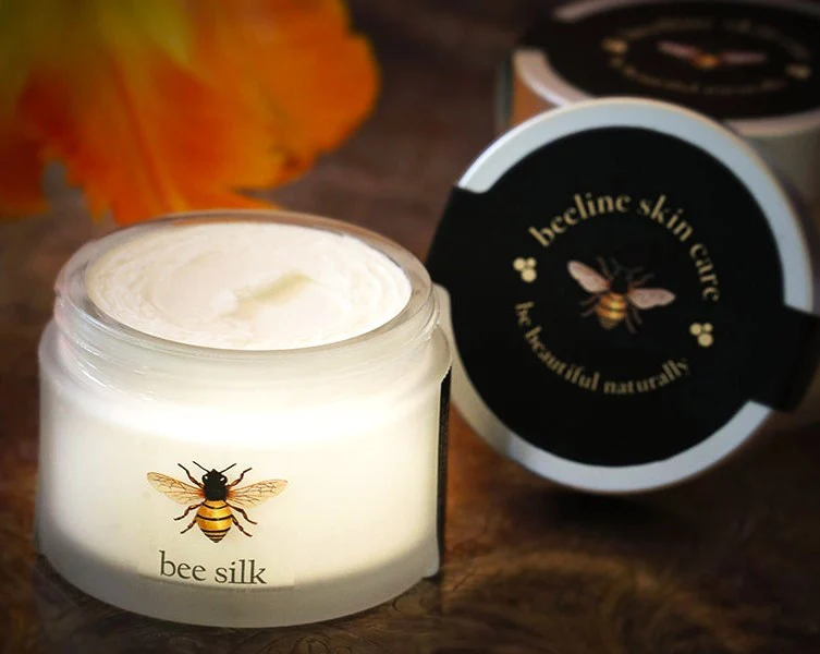 Bee Silk - Moisturizing Cream For Face & Body - Image 3