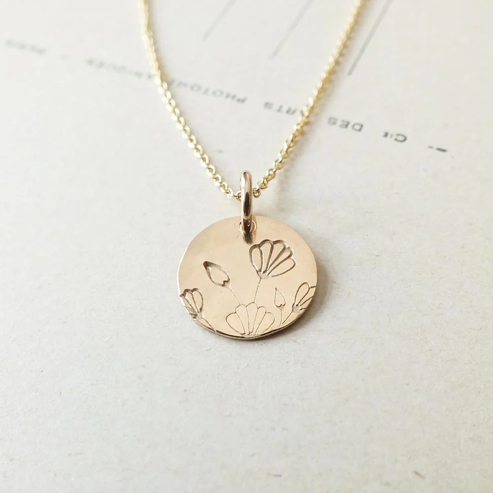Blossom Necklace - Silver or Gold - Image 3
