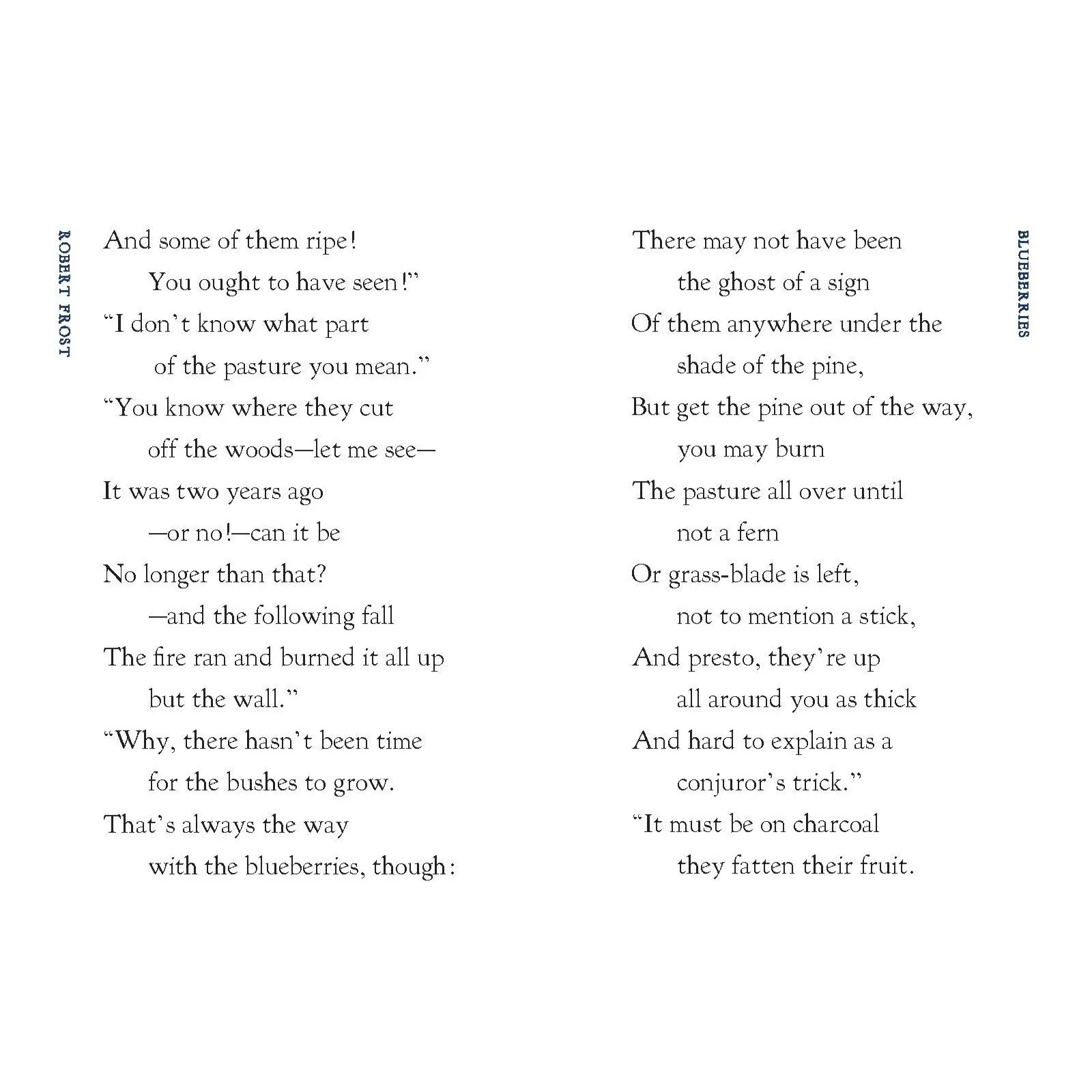 Blueberries by Robert Frost - Image 2
