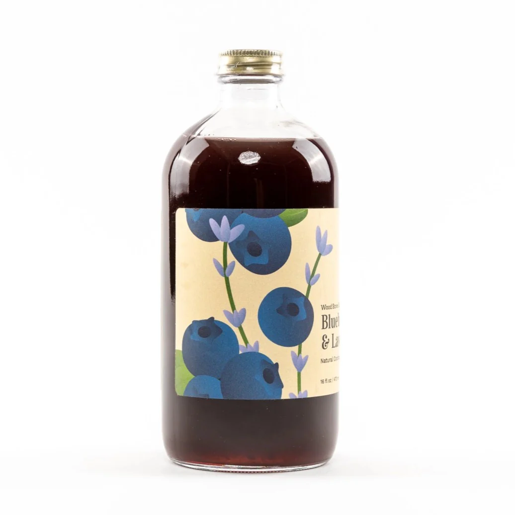 Blueberry & Lavender Cocktail + Mocktail Mixer - 16oz - Image 3