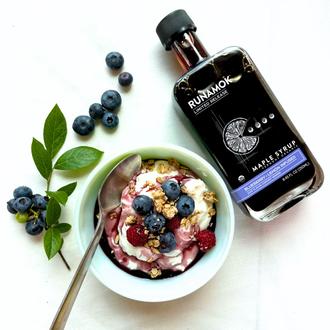 Blueberry & Lemon Infused Maple Syrup - Image 2