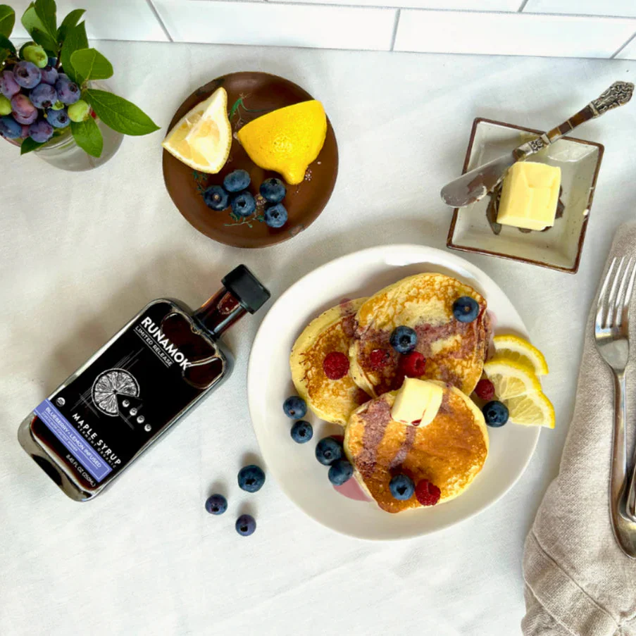 Blueberry & Lemon Infused Maple Syrup - Image 5