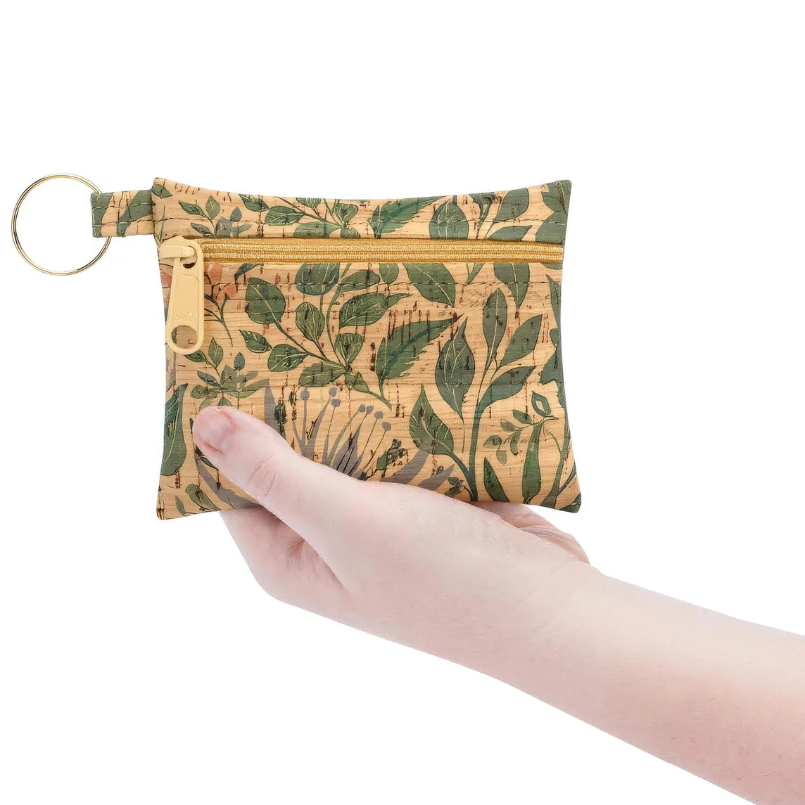 Botanical Cork Zipper Pouch - Image 3