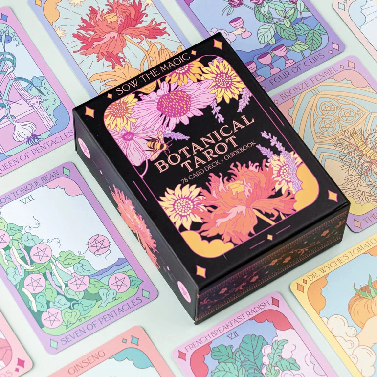 Botanical Tarot Deck and Guide Book - Image 3