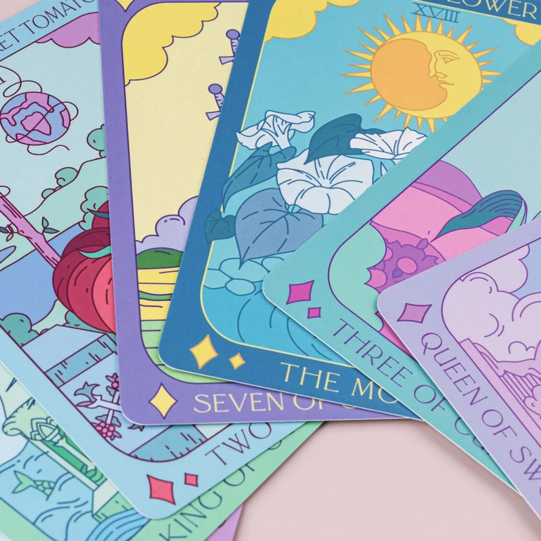 Botanical Tarot Deck and Guide Book - Image 5
