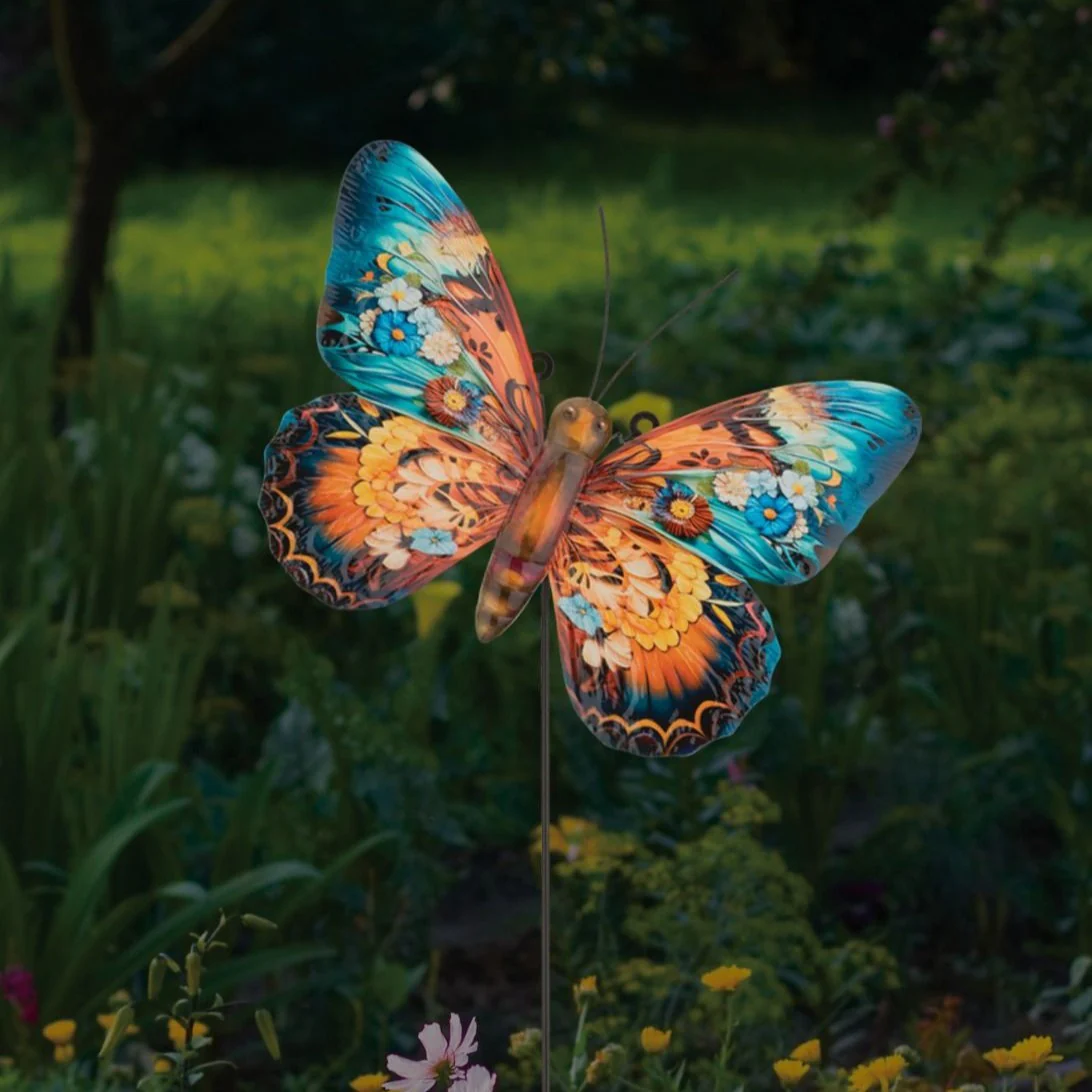 Butterfly Stake & Wall Decor - Image 4