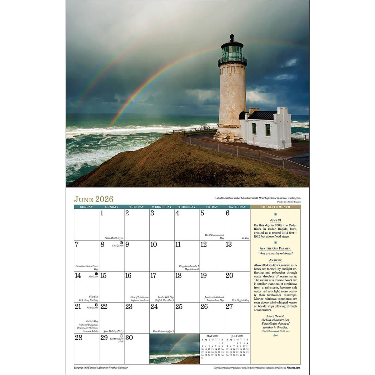 2026 Weather Calendar - Image 3