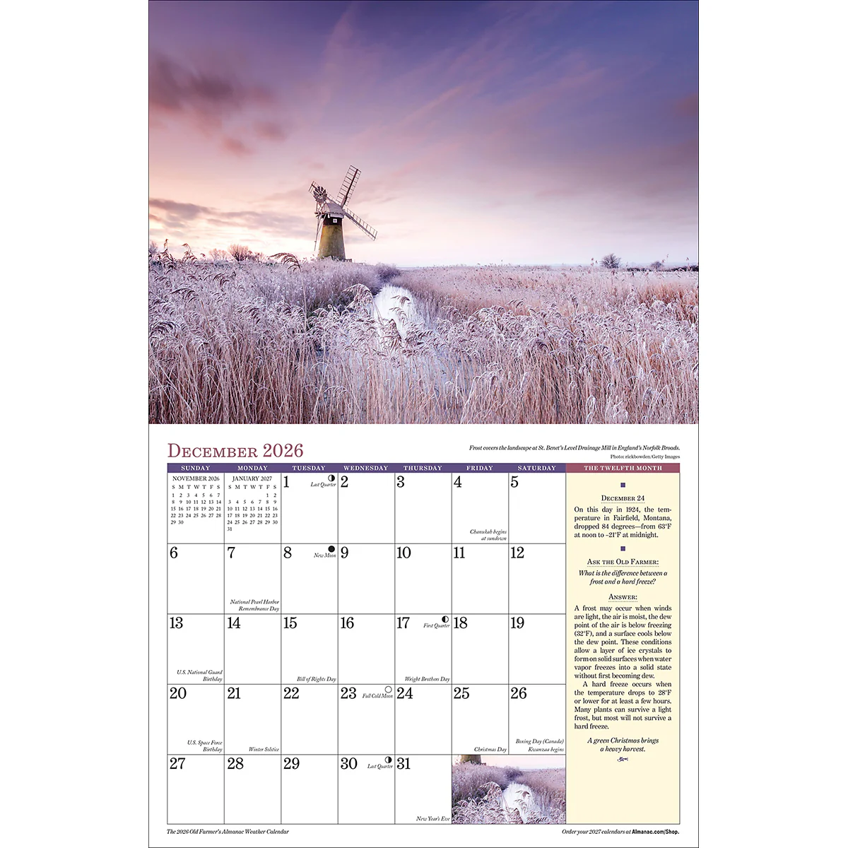 2026 Weather Calendar - Image 4