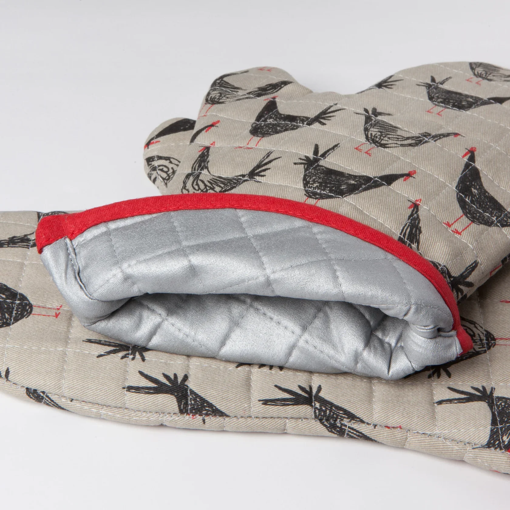 Chicken Scratch Oven Mitt - Image 3
