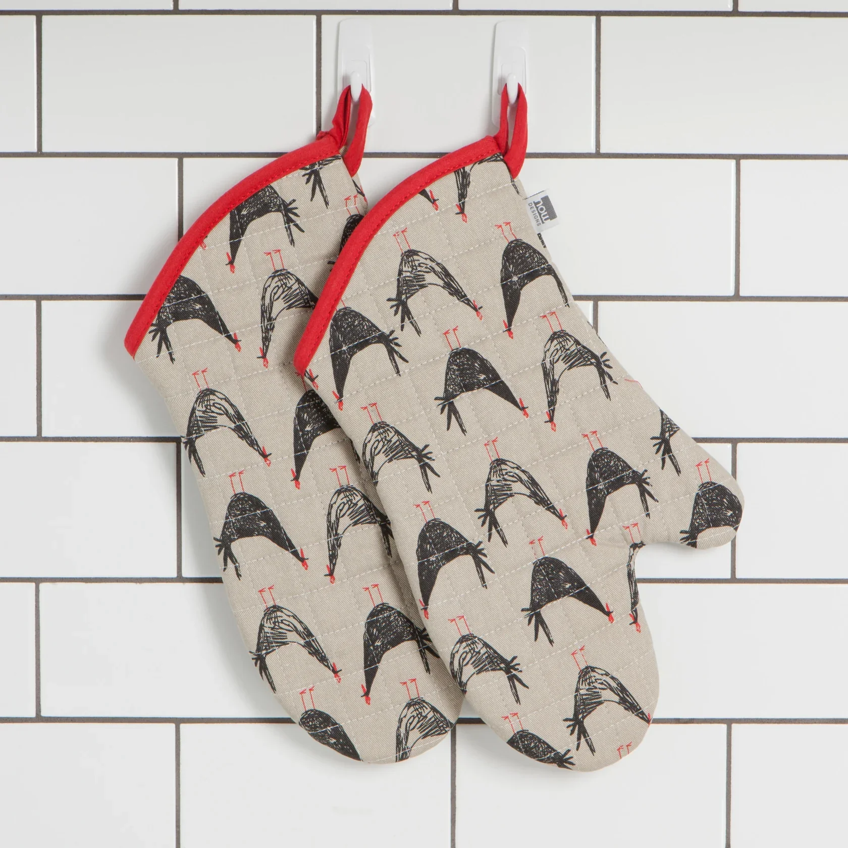 Chicken Scratch Oven Mitt - Image 4