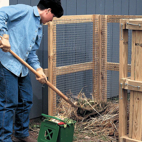 Build a Compost Bin in a Day Garden Project - Image 2