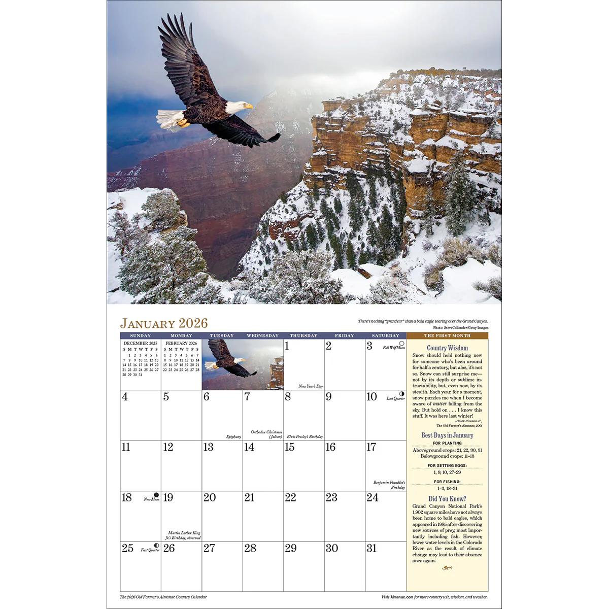 2026 Country Calendar - Image 4