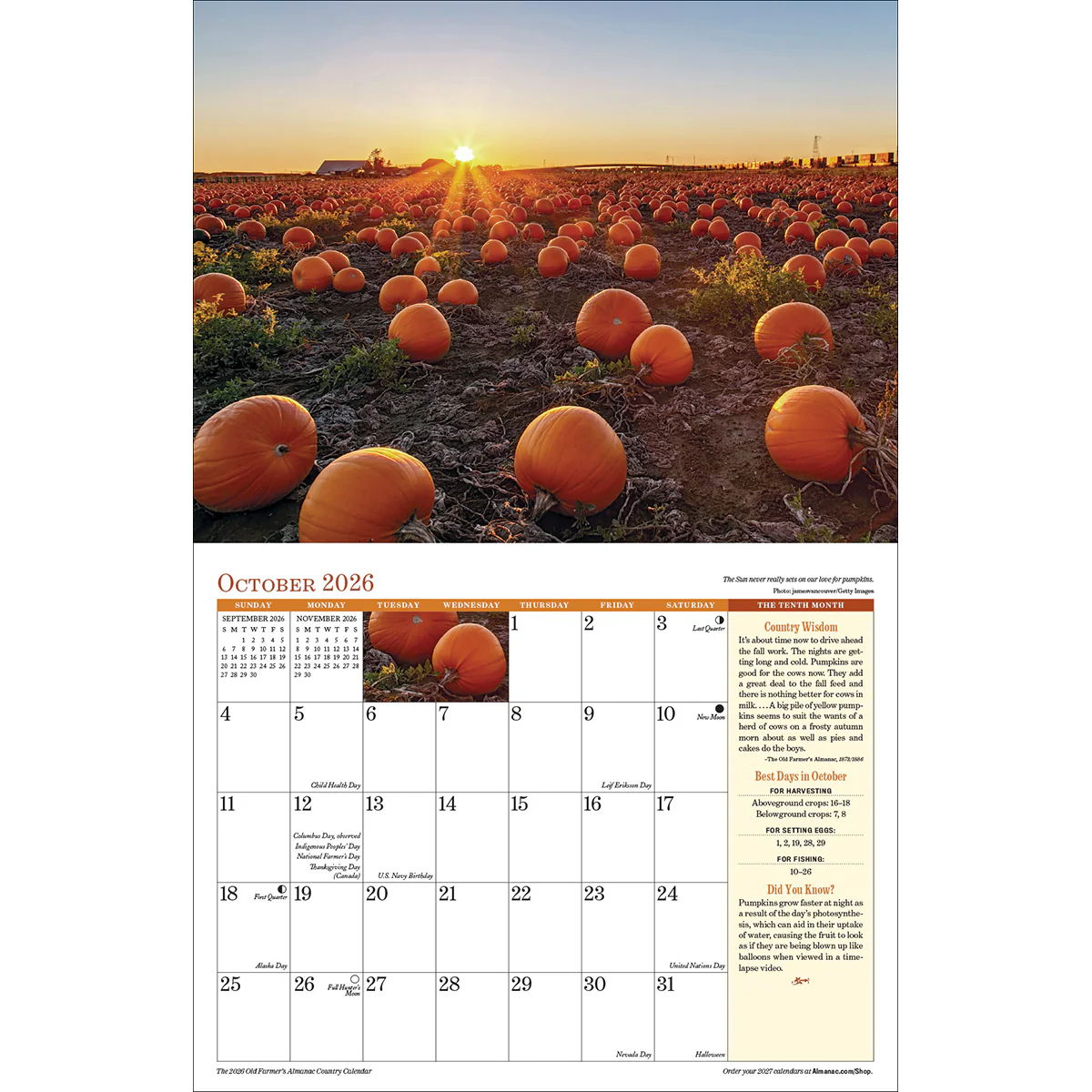 2026 Country Calendar - Image 5