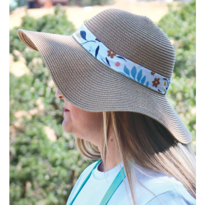 Crushable Sun Hat - Butterfly - Image 2