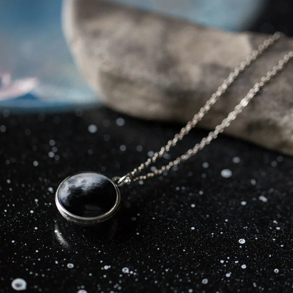 Double Sided Moon Pendant - Image 3