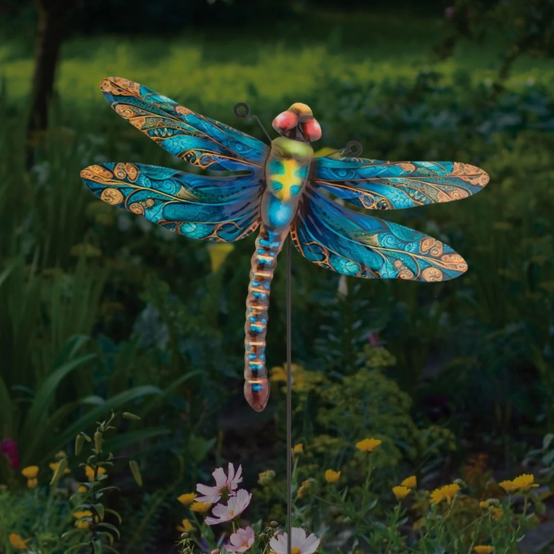 Dragonfly Stake & Wall Decor - Image 3