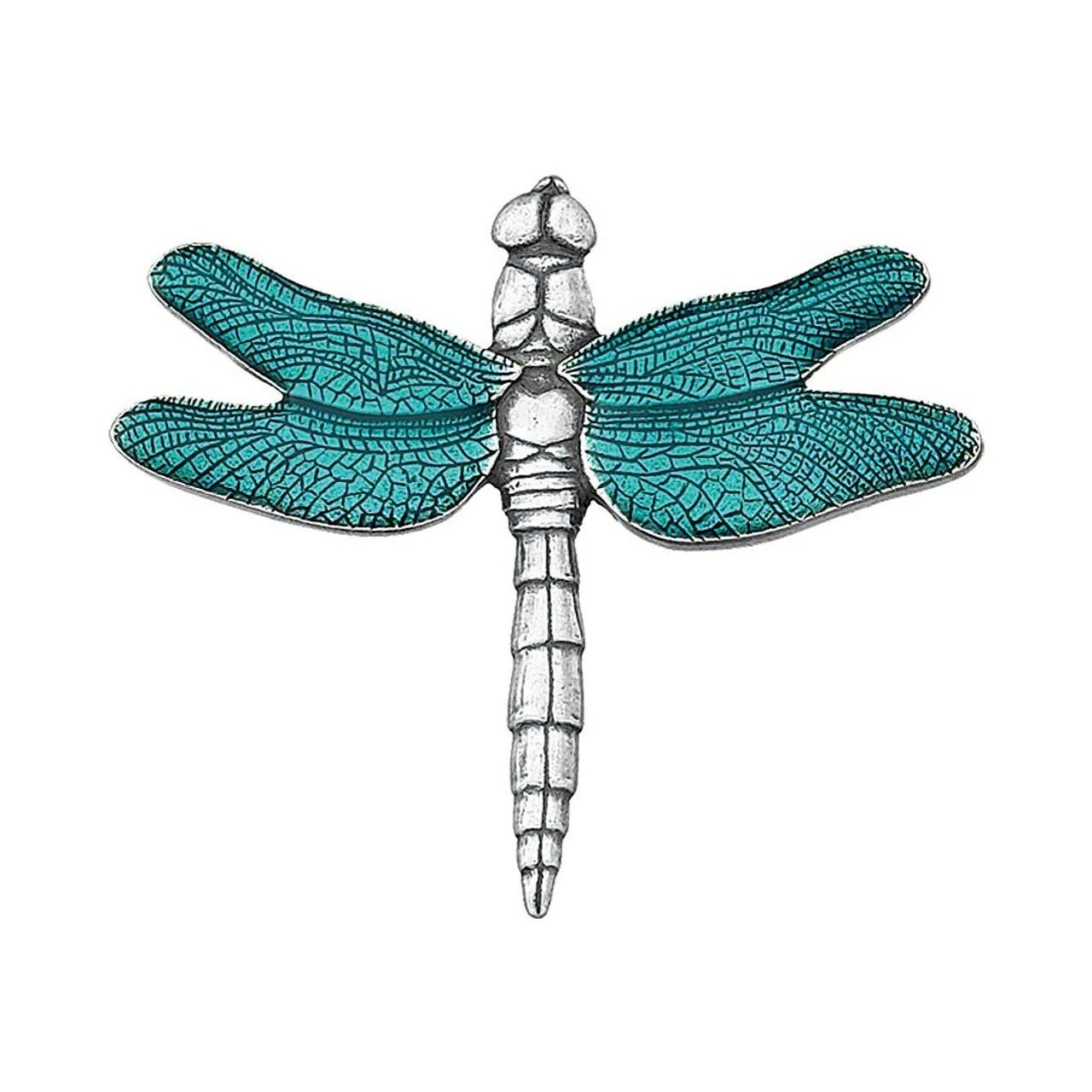 Dragonfly Teal Brooch - Image 3
