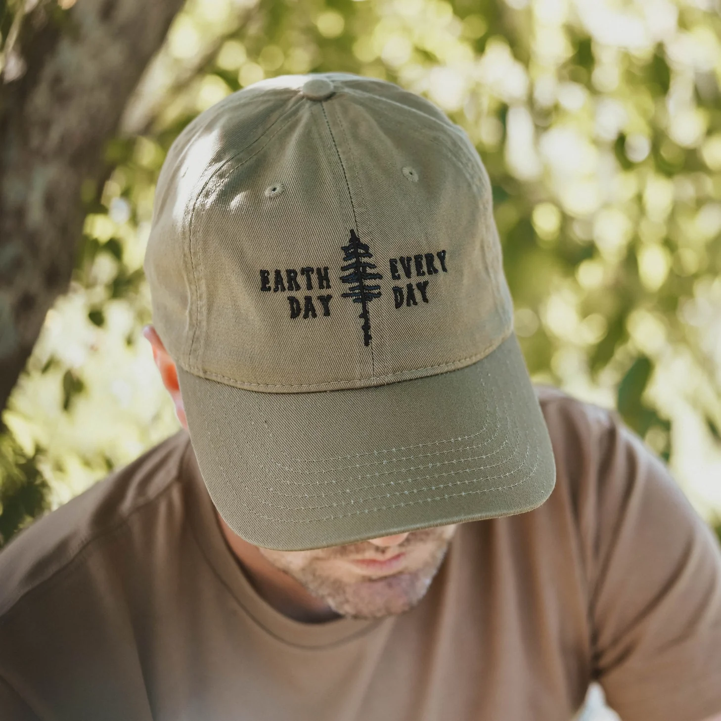 Earth Day Every Day Organic Cotton Cap - Image 3