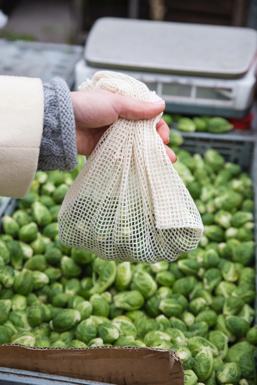 ECOBAGS Organic Mesh Produce Bag Sack - Image 4
