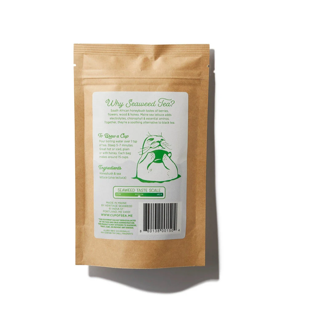 Emerald Honeybush Seaweed Tea - Image 4
