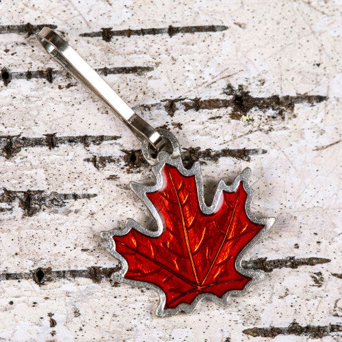 Fall Maple Leaf Zipper Pull - Image 7