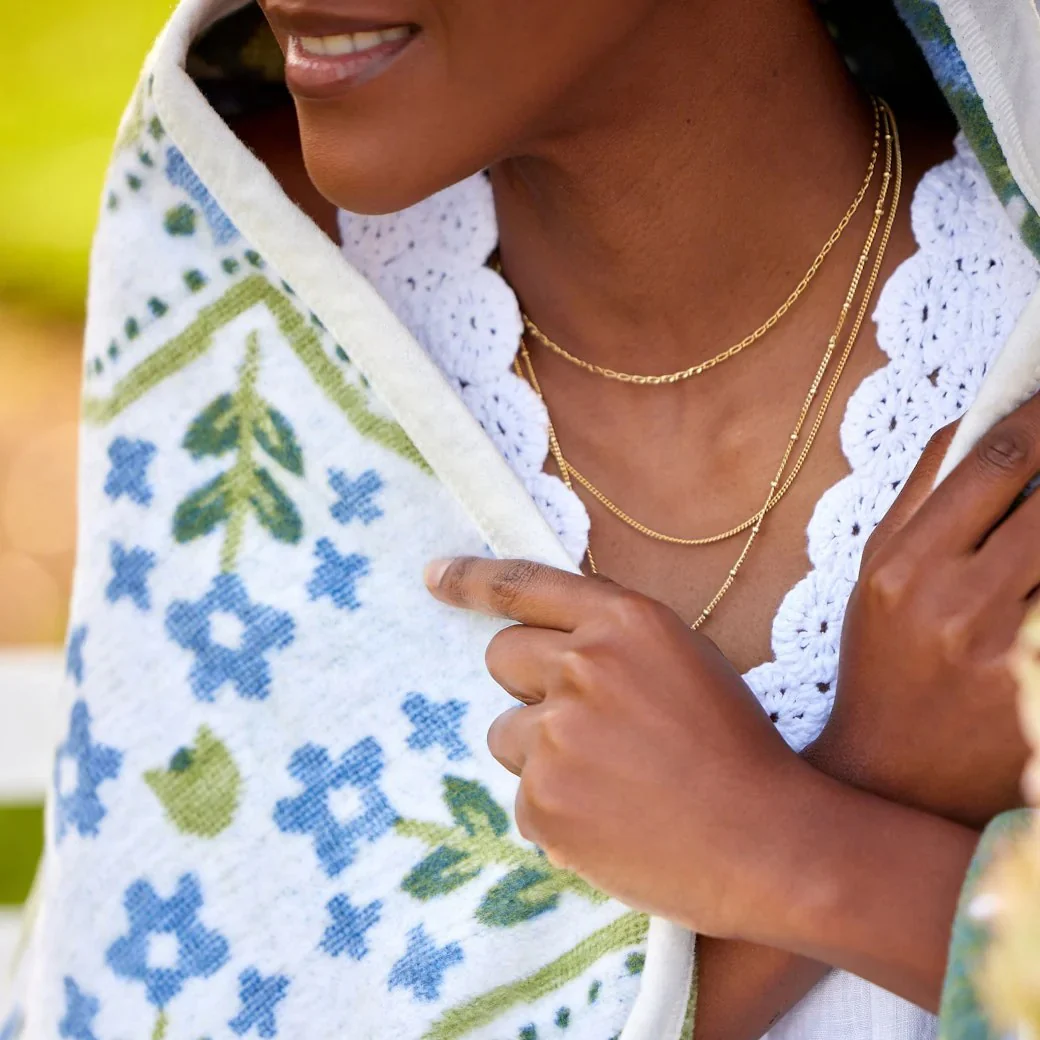 Farmhouse Flowers Blanket - Image 6