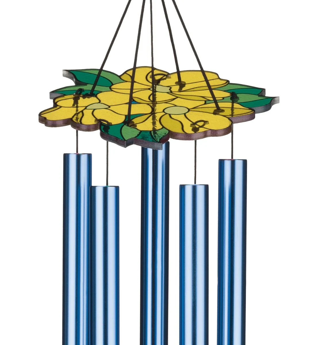 Floral Bird Chime 32" - Bluebird - Image 2