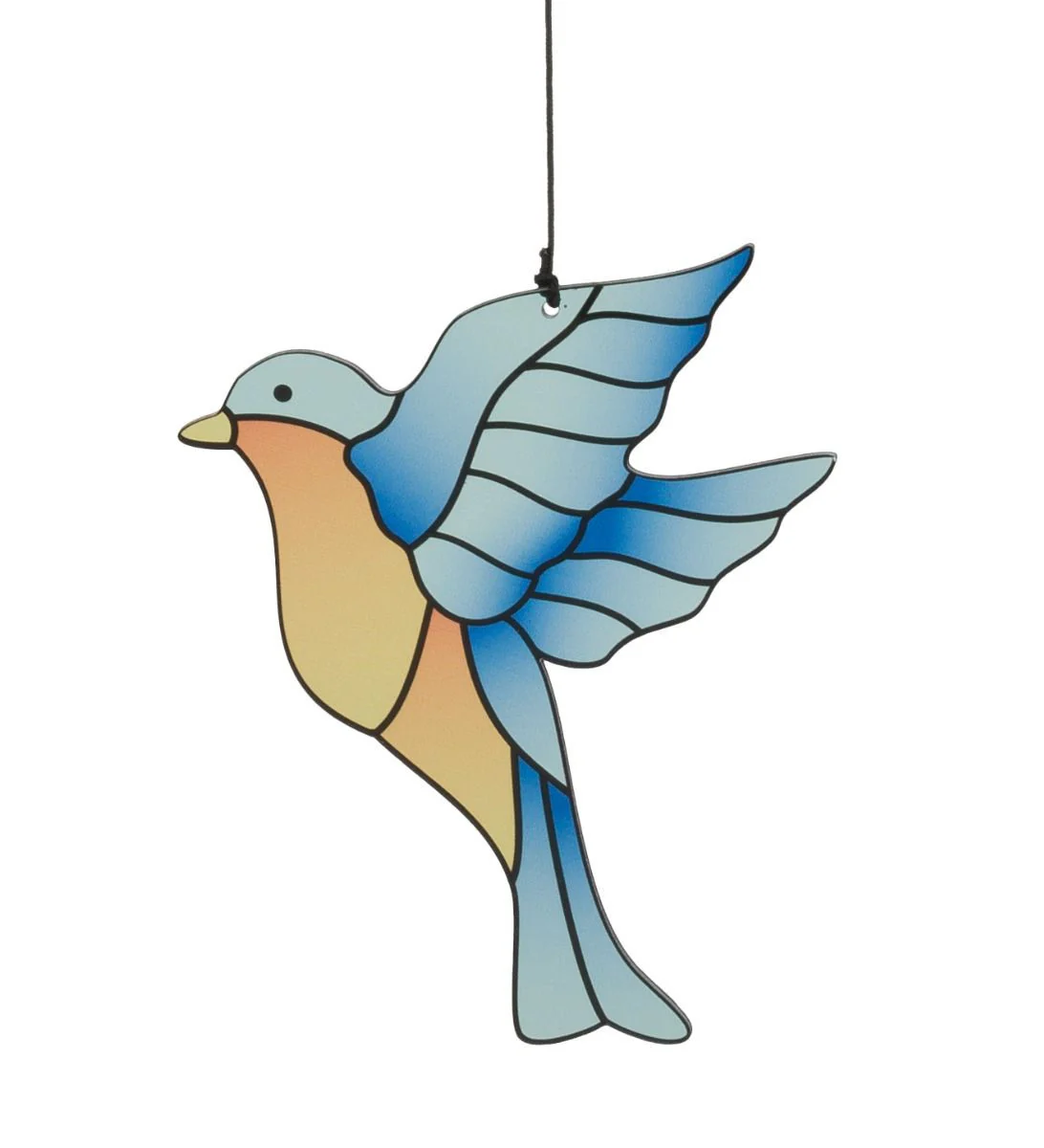 Floral Bird Chime 32" - Bluebird - Image 3