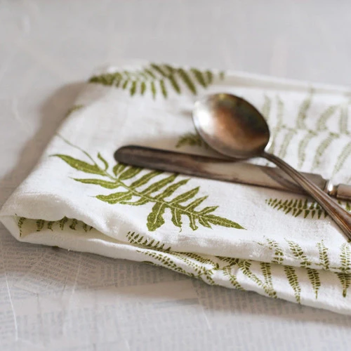 Fronds Kitchen Tea Towel - Image 4