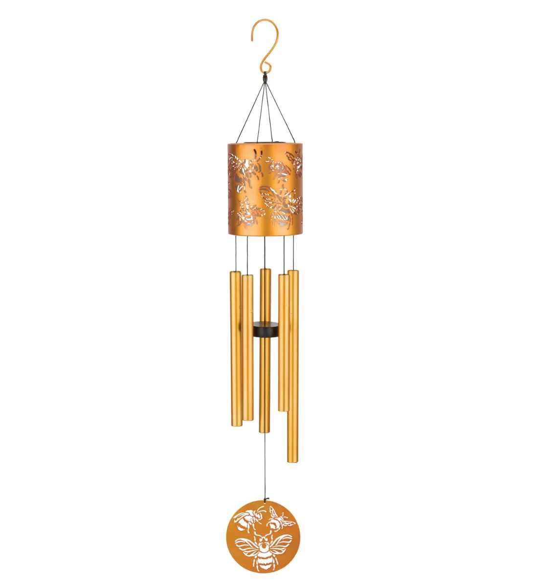 Garden Solar Chime 35" - Bee - Image 2