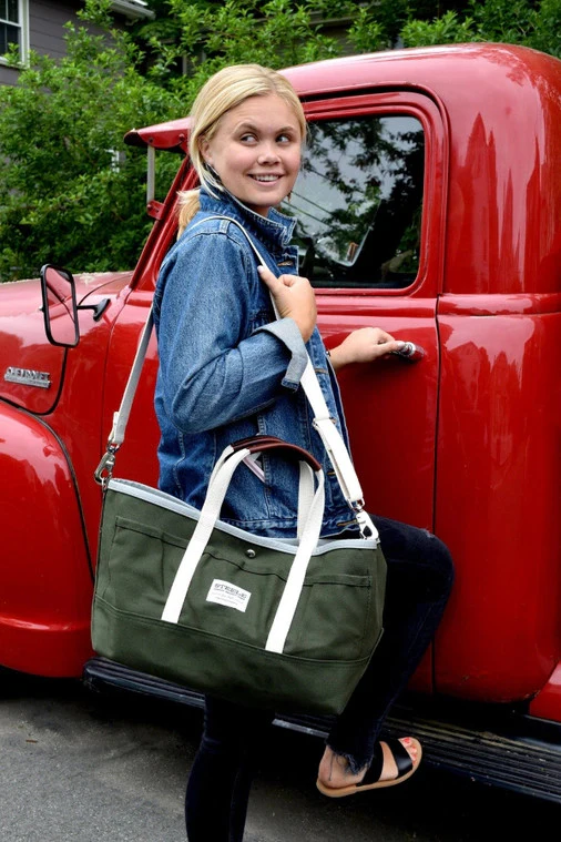 Garden Tote with Shoulder Strap - Image 9