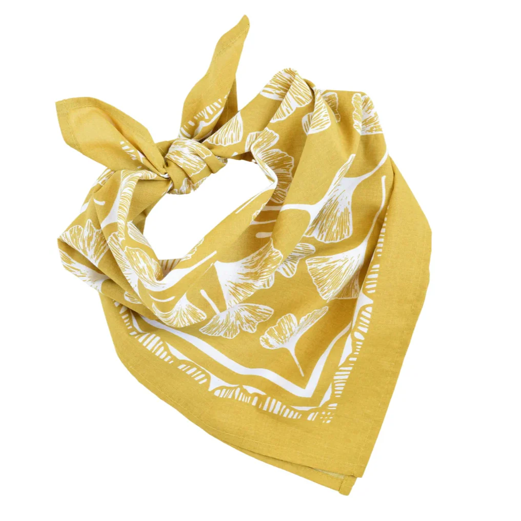 Ginkgo Leaf Bandana - Image 2