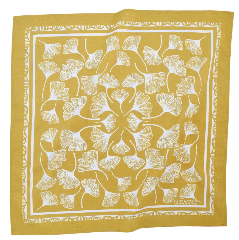 Ginkgo Leaf Bandana - Image 7