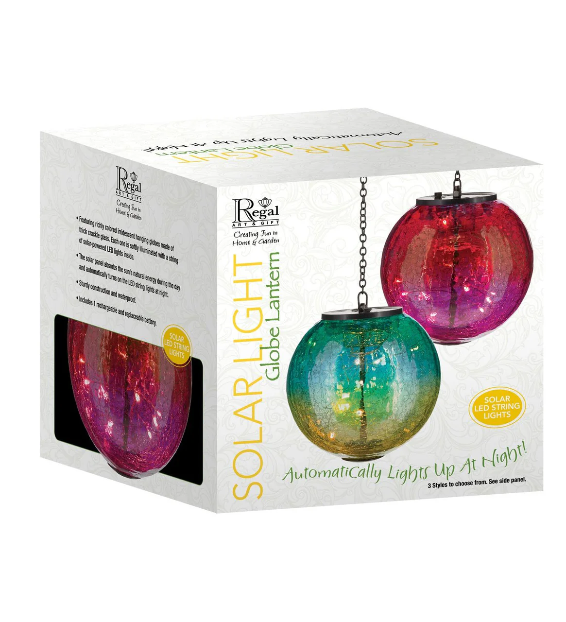 Globe Solar Lantern - Blue - Image 4