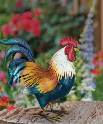 Golden Duckwing Rooster Decor - Image 2