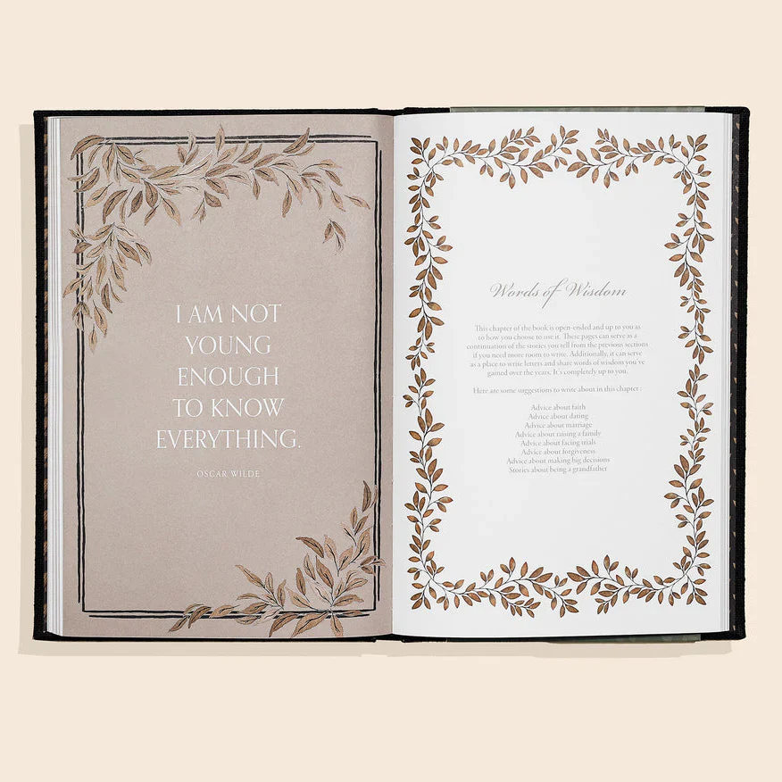 Grandpa's Story: A Memory and Keepsake Journal for My Family - Image 4