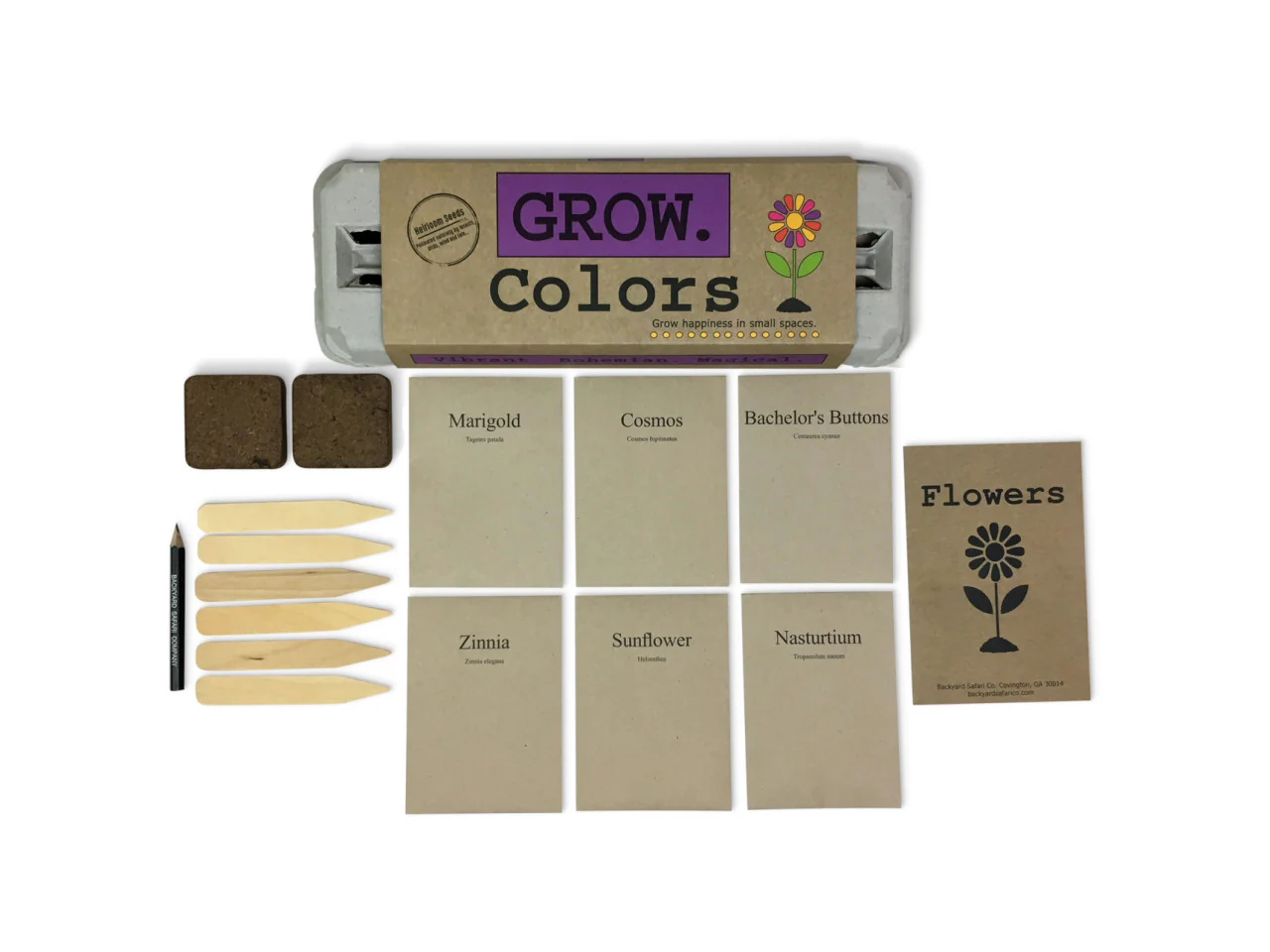 Grow Colors Flower Garden Kit - Image 3
