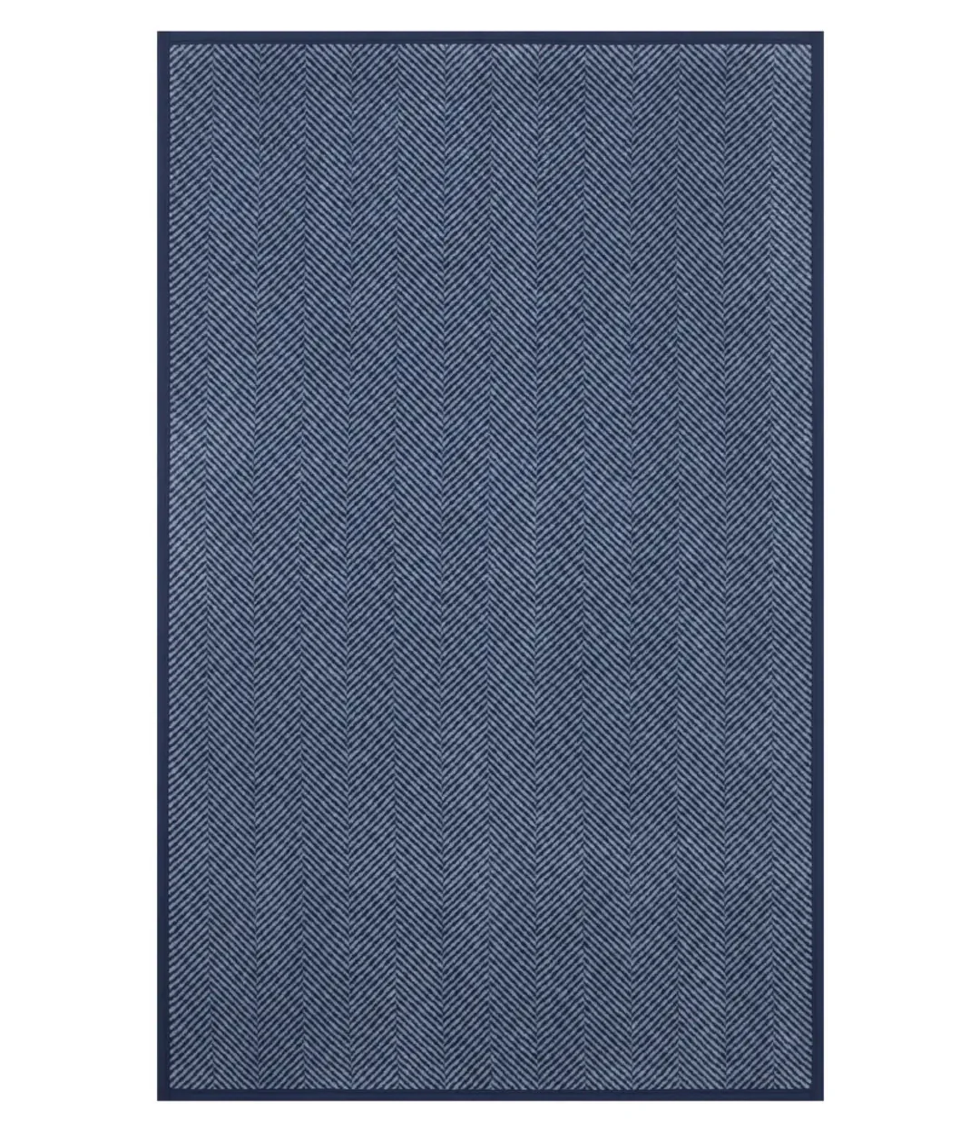 Harborview Herringbone Navy Blanket - Image 5