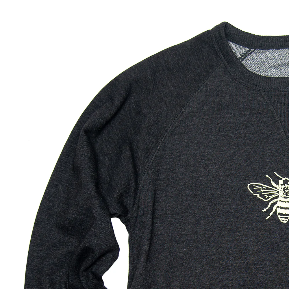 Honey Bee Unisex French Terry Pullover - Image 2