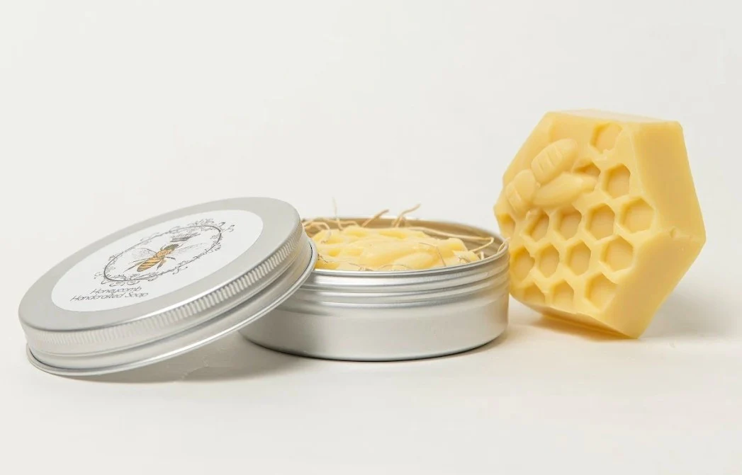Honeycomb Bee Natural Soap - Image 3