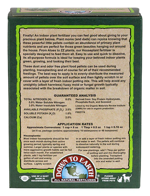 Houseplant 8-3-1 Fertilizer Mini 1/2 Lb - Image 3
