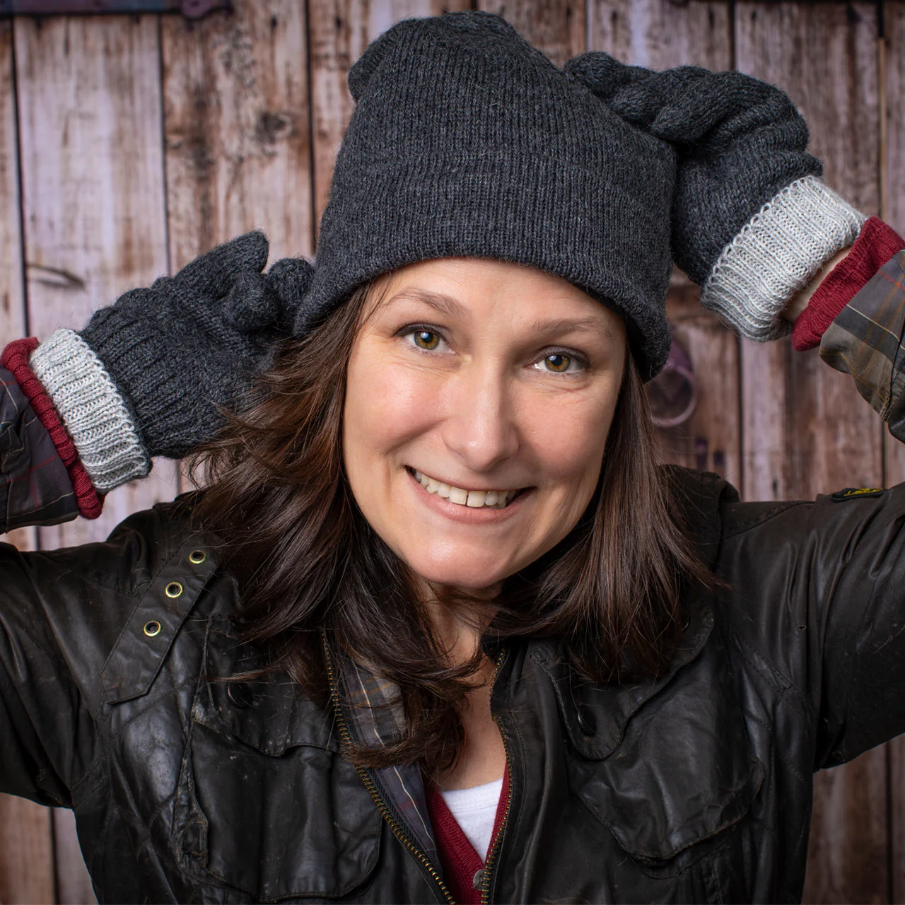 Iditarod 100% Alpaca Beanie Hat - Image 3