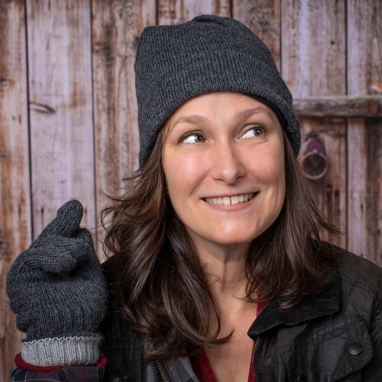 Iditarod 100% Alpaca Beanie Hat - Image 5